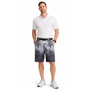 CSG Ombre Palm Print Golf Shorts Men’s Size 38 Gray Black